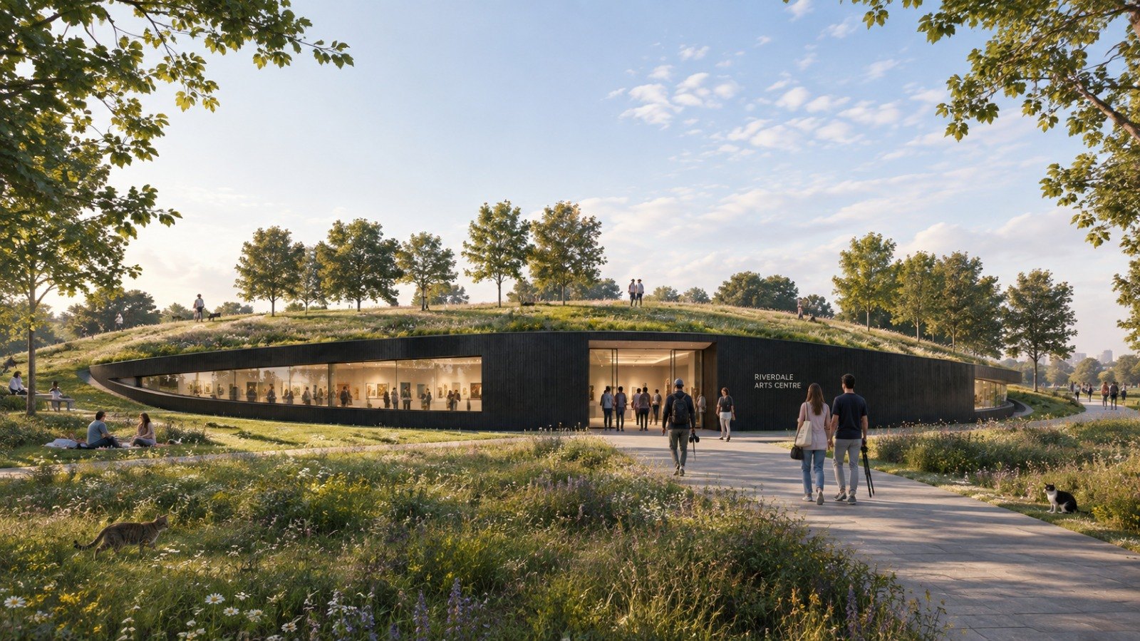 Riverdale Art Center — street view
