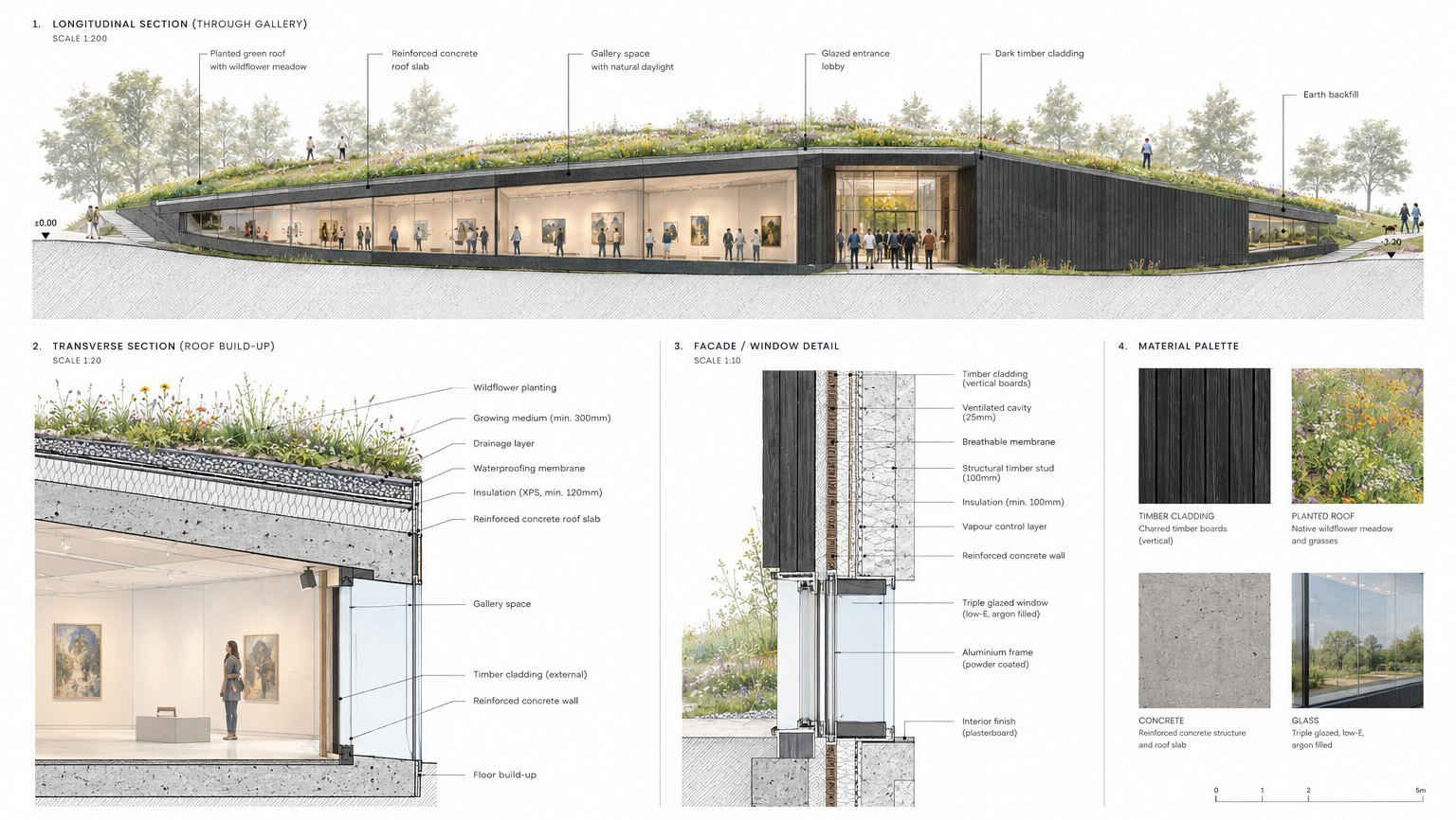 Riverdale Art Center — first floor plan